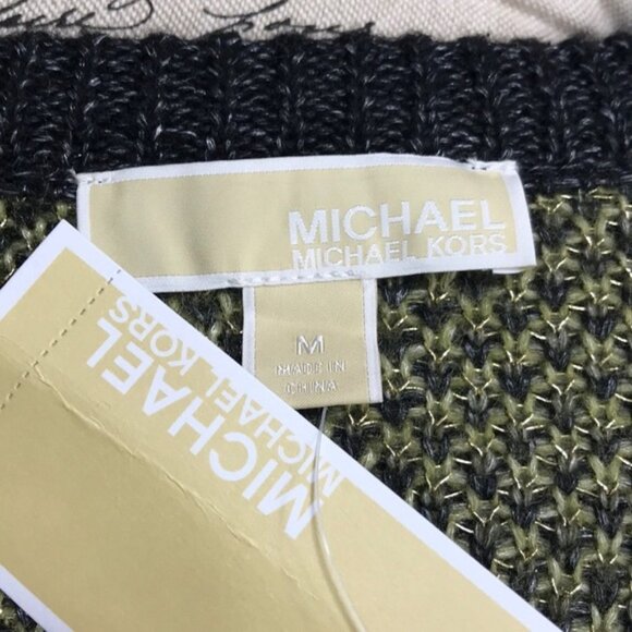 Michael Michael Kors Camouflage Gold Sweater - Picture 3 of 6